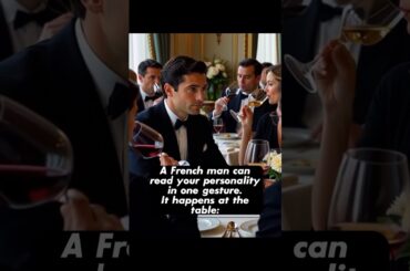 French man can read your personality in one gesture.