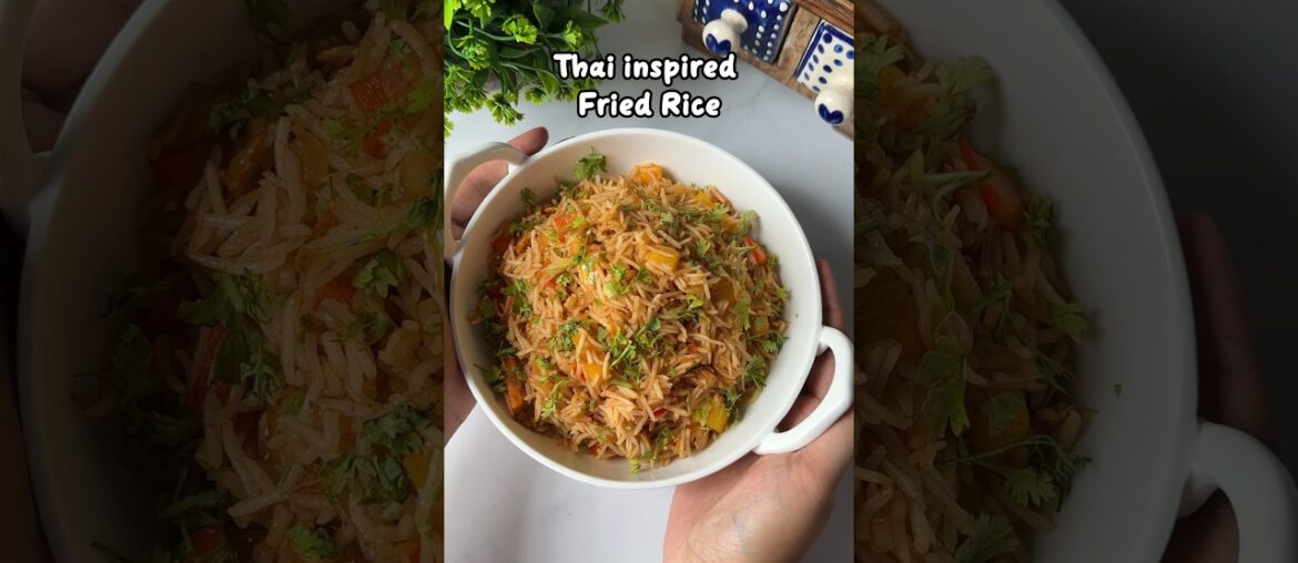 Thai Fried Rice l Easy to Cook recipe l Daawat Biryani Basmati #shorts #trending #recipe #daawat