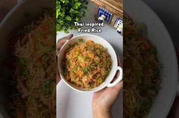 Thai Fried Rice l Easy to Cook recipe l Daawat Biryani Basmati #shorts #trending #recipe #daawat