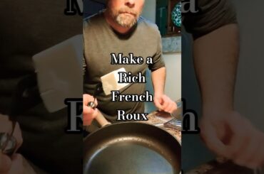 Make a French Roux for thickening Sauces, Gravies and more .. #shorts #food #gourmet #howto #chef #$