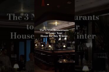 NYC Winter Spots Worth Leaving the House For #newyorkcity #newyorkeats #nycfood