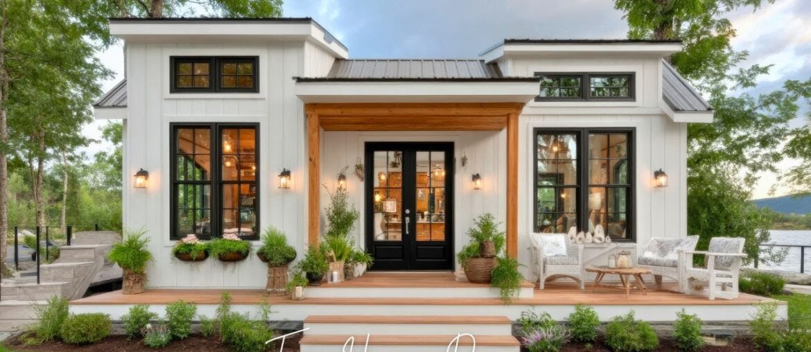 French Country Tiny Home Tour | Elegant, Cozy & Timeless Small House Design French Country Tiny Home Tour | Elegant, Cozy & Timeless Small House Design