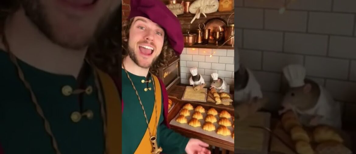 Delicious homemade croissant by Chefs Rats #1million #13million #ratatouille