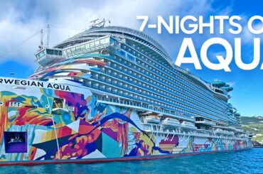 7 Nights on Norwegian Aqua (NCL's Newest Ship) Review & Caribbean Tour