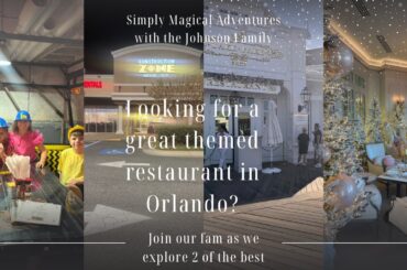 Ultimate Themed Dining Day: Supper at Construction Zone Restaurant & Breakfast at The Cake Bake Shop