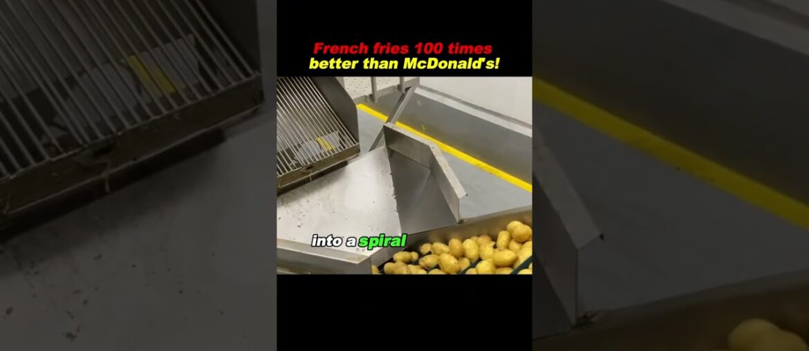 French fries 100 times better than McDonald's!#food #expensivetaste #foodpreservation