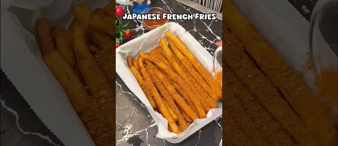 Japanese French Fries Recipe #shorts #fries #snacks #recipe #viral #trending #shortsfeed #cooking