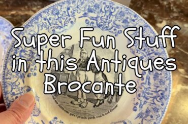 013 Winter 2025 - We are back in the Antiques Brocante near Bellac, France