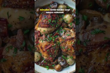 The 60 Second Coq au Vin Blanc You’ll Crave!