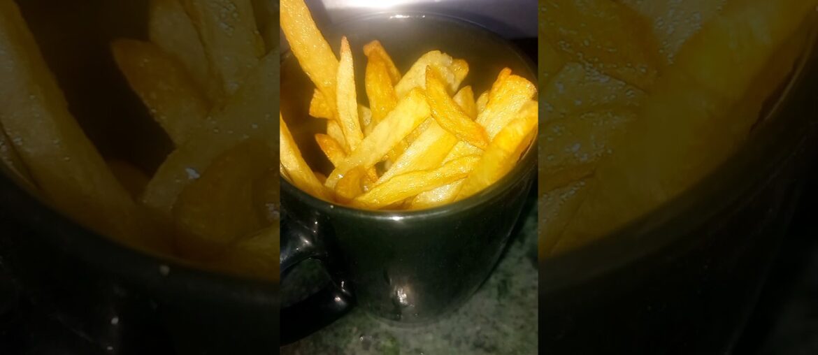 How to make potato french Fries #shorts #frenchfries #recipe #frenchfriesrecipeathome