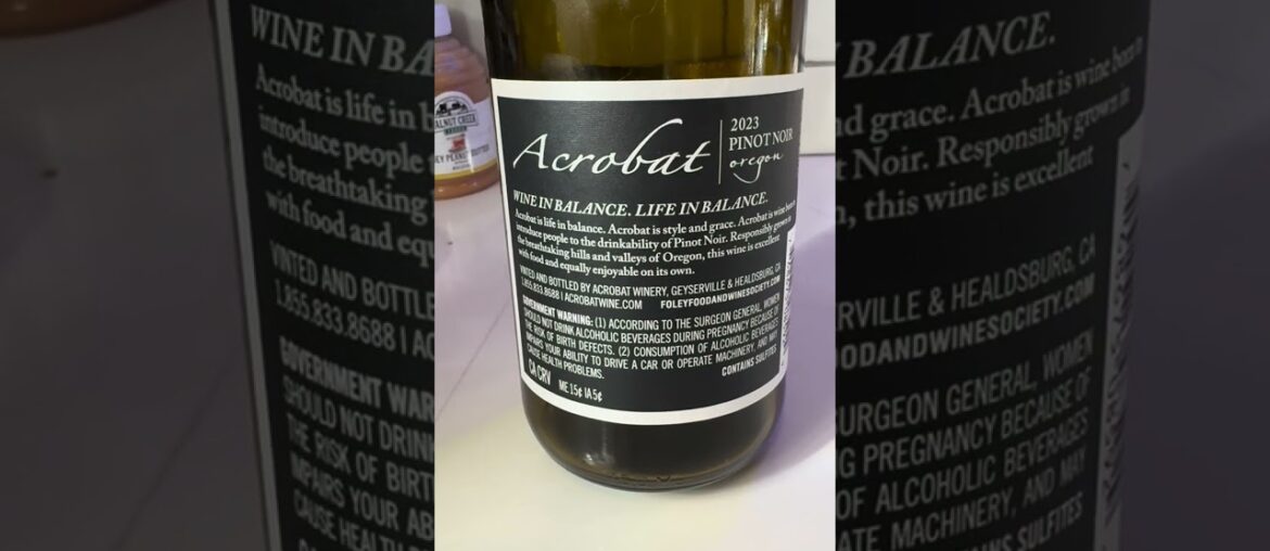 Acrobat – Oregon – 2023 – Pinot Noir – Wine Acrobat - Oregon - 2023 - Pinot Noir - Wine