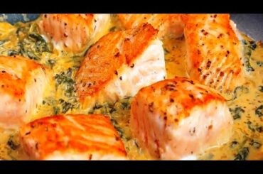 Salmon French Dish With Cream Cheese