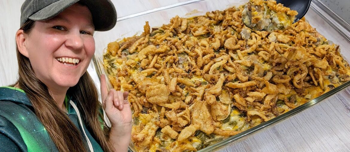 How to Make Cheesy Green Bean Casserole | Easy Side Dish How to Make Cheesy Green Bean Casserole | Easy Side Dish