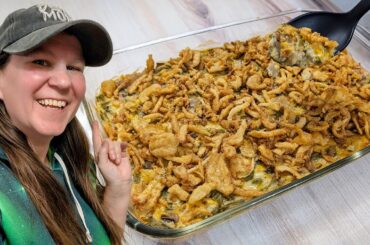 How to Make Cheesy Green Bean Casserole | Easy Side Dish