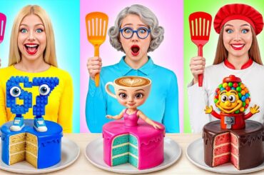 Me vs Grandma Cooking Challenge Brainrot Battle | Funny Food Recipes by Multi DO Challenge