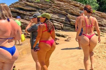 Walking Praia da Ferradurinha BEACH, Rio de Janeiro Brazil 4K Part 2