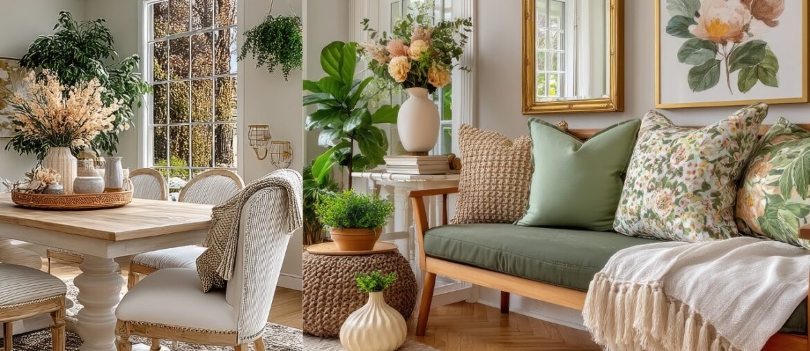 Charming Olive & Cream French Country Decor | Easy, simple and Beautiful DIY Vintage Touches Charming Olive & Cream French Country Decor | Easy, simple and Beautiful DIY Vintage Touches