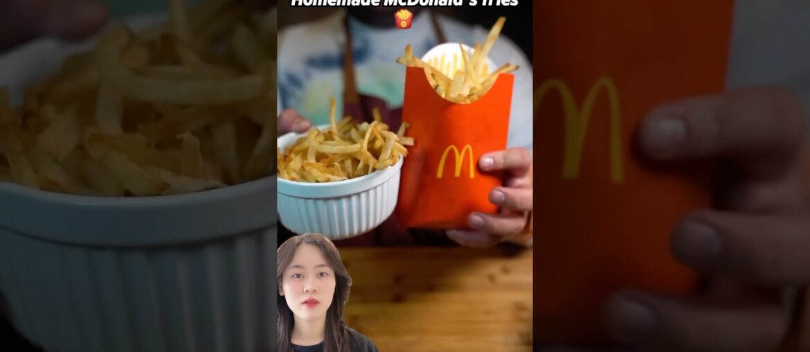 Homemade McDonald’s fries from @BigEatsWorld