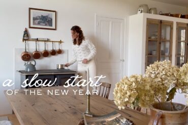 Slow start of the year in our French country home