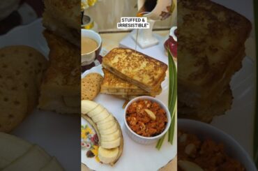 Stop making boring  Toast!" "The SECRET to a 3-minute stuffed banana French gourmet breakfast."