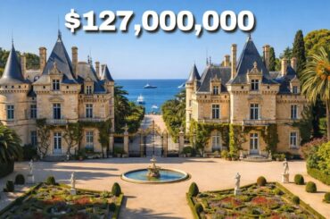 $127,000,000 Luxury Castle on the French Riviera | Full Mansion Tour