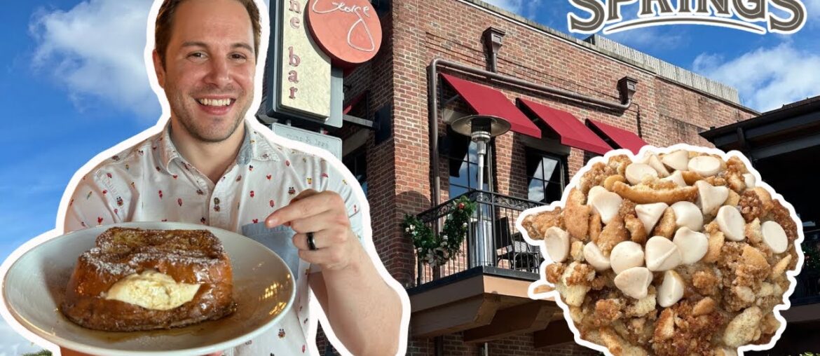 Disney Springs NEW Brunch & Cookies Are A Gamechanger! Wine Bar George & Gideon's Review