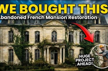 80 Years Lost Bringing Back an Abandoned French Mansion