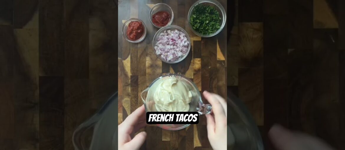 French Tacos | Miss M Recipe #tacos  #frenchtacos