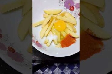 Crispy Egg French Fries Recipe. Easy Egg French Fries. #shorts #trending #egg #recipe