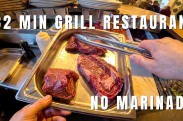 32 Minutes of First-Person Dining Experience in a French Grill Restaurant