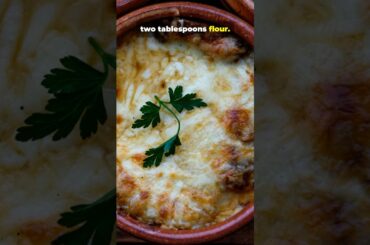 Step-by-Step French Onion Soup! #shorts  #recipe