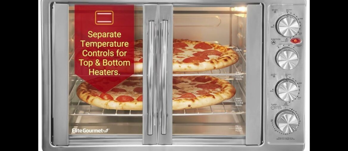 18 Slices of Toast?! Elite Gourmet French Door Oven Review (ETO-4510M)