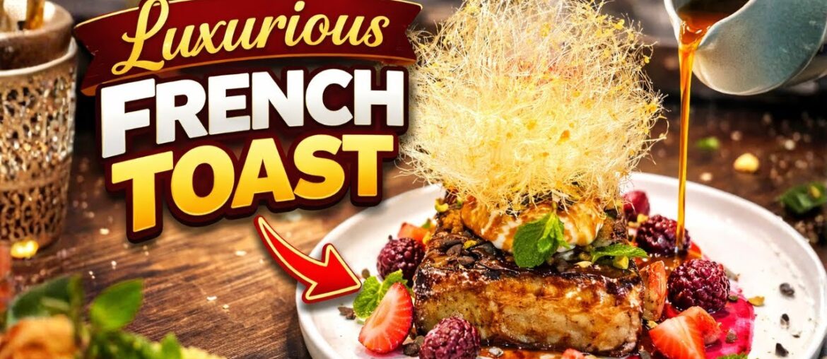 How to Make Luxury French Toast at Home | Crispy Outside, Soft Inside