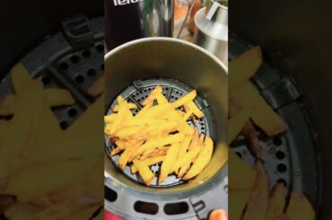 Healthy French Fries Without Oil | Air Fryer Recipe#viral #youtubeshorts