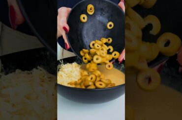 French Savory Cake with Smoked Pork Belly, Olives & Cheese