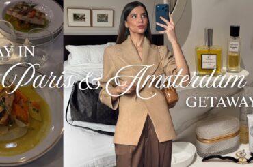 FRENCH LIVING | BEST BRASSERIE IN PARIS & AMSTERDAM GETAWAY | SARRA ROSE