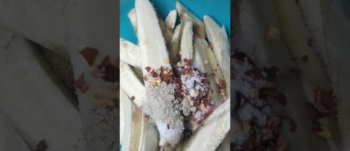 FRENCH FRIES RECIPE #homemade  #youtubeshorts #shortvideo #viralreels #flyxo