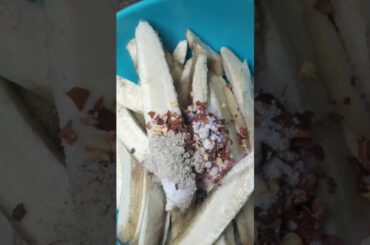 FRENCH FRIES RECIPE #homemade  #youtubeshorts #shortvideo #viralreels #flyxo