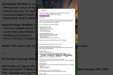 I Built an AI-Powered Wine Bottle Image Finder for a French E-commerce Company (Real Project St