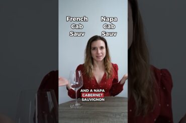 French Cab vs Napa Cab... Same grape, different experience. #CabSauv #OldWorldWine #NewWorldWine