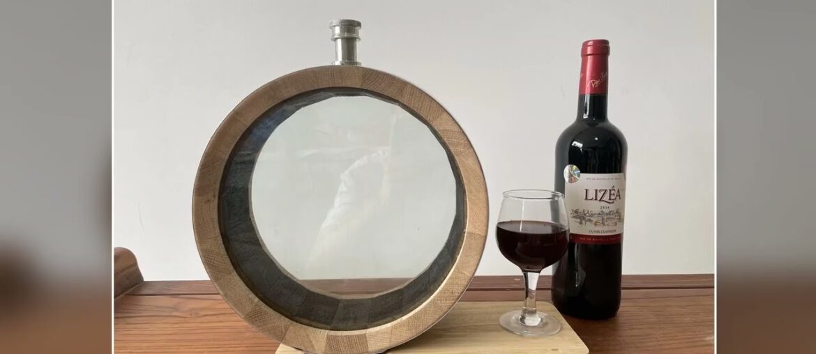 OShaped Visible Oak Barrel Whiskey Wine Brandy Shirley Aged French Oak Become More Alcoholic