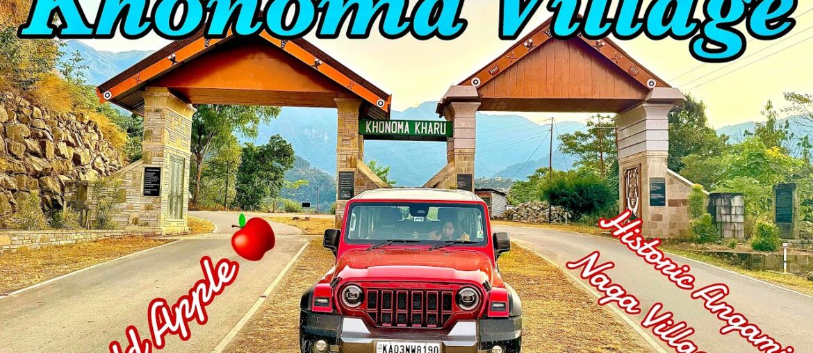 EP04: Kohima to Khonoma Village | Wild Apple and it's Wine | Nagaland RoadTrip 2026 | Roving Couple