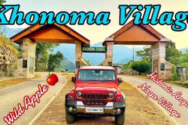EP04: Kohima to Khonoma Village | Wild Apple and it's Wine | Nagaland RoadTrip 2026 | Roving Couple