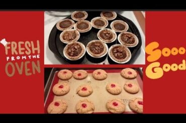 Grandmas Molasses Butter Tarts & French Vanilla Molasses Maraschino Cherry Cookies #recipe