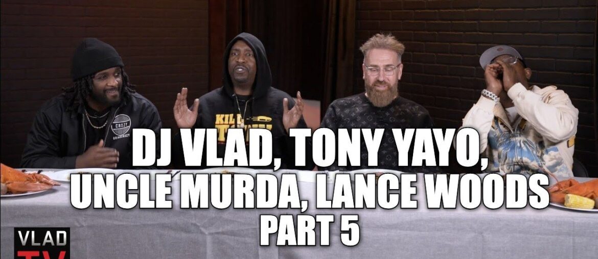 Tony Yayo, Uncle Murda, DJ Vlad & Lance Woods Try French Duck (Part 5)