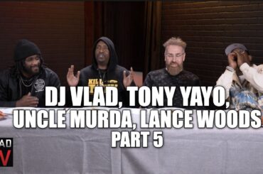 Tony Yayo, Uncle Murda, DJ Vlad & Lance Woods Try French Duck (Part 5)