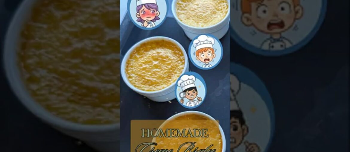 Homemade Creme Brulee