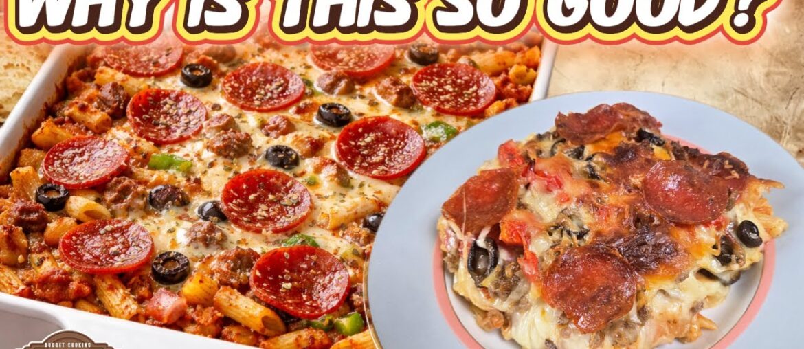 I Turned a Pizza into a Pasta Bake | No Regrets I Turned a Pizza into a Pasta Bake | No Regrets