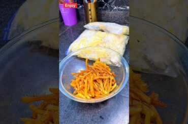 Perfect FRENCH FRIES | Frozen Fries | Make & Store For 4-6 Months | Market Jesa Fries | Cooking CH
