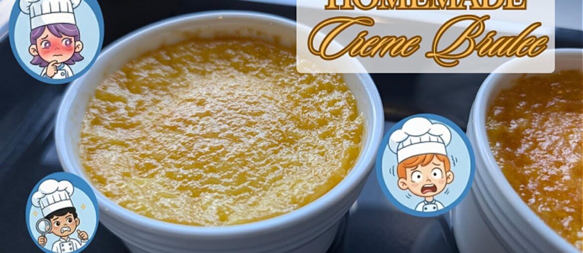 Homemade Creme Brulee
